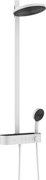 Showerpipe 260 2jet med ShowerTablet Select 400 Matt hvit