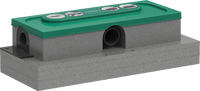 Base set for finish sets for flat installation Base set for finish sets for flat installation