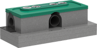 Base set for finish sets for standard installation Base set for finish sets for standard installation