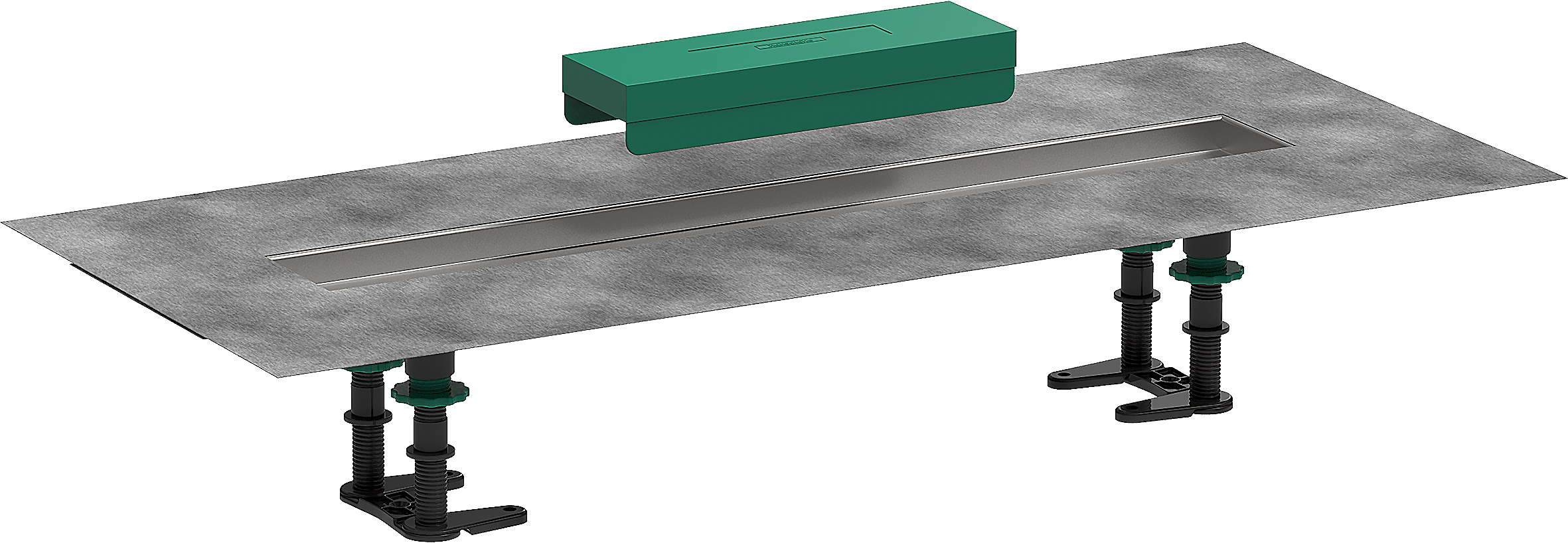 Installation set 600 for shower drains finish sets