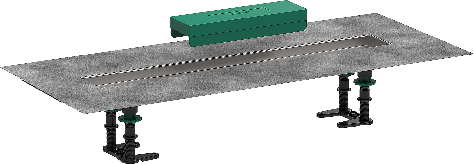 Inštalačná súprava 600 pre vrchné súpravy sprchových žľabov