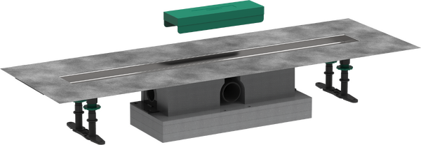 Complete set for standard installation - 800 for shower drains finish sets