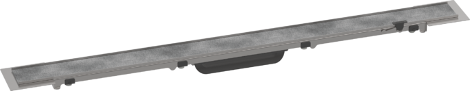 Desagüe de ducha lineal 800 enlosable con extensiones cortables