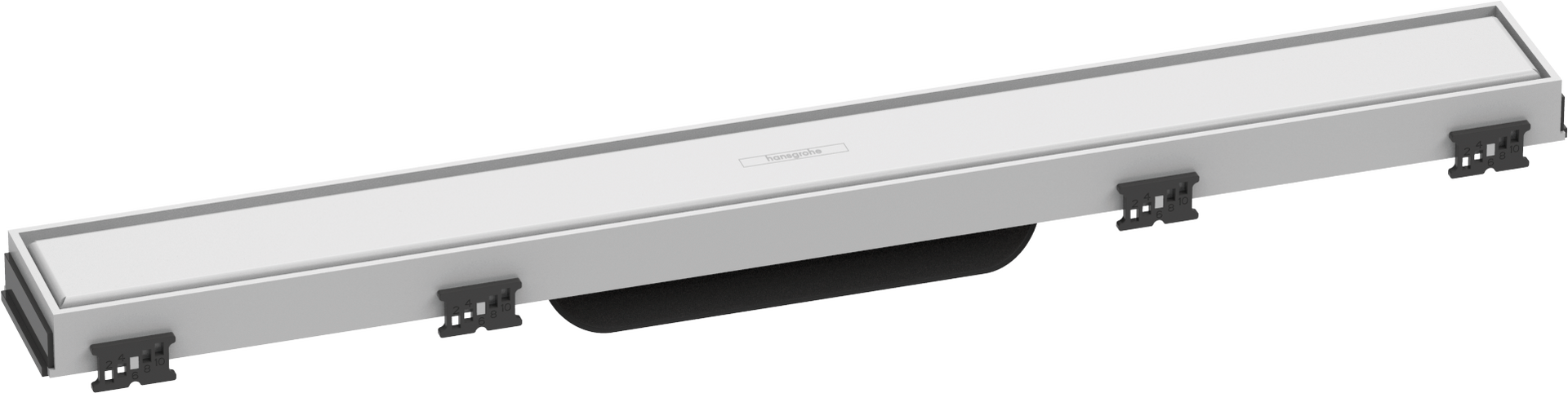 Linearni odvod za tuš 600 s podesivom visinom okvira