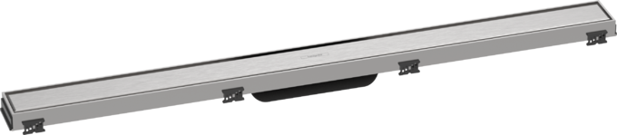 Desagüe lineal de ducha 900 tapa posterior alicatable con marco de altura ajustable