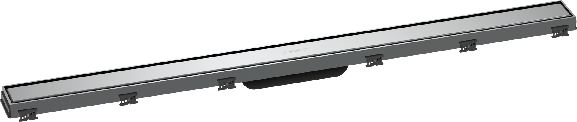 Finish set shower drain 1000 with height adjustable frame