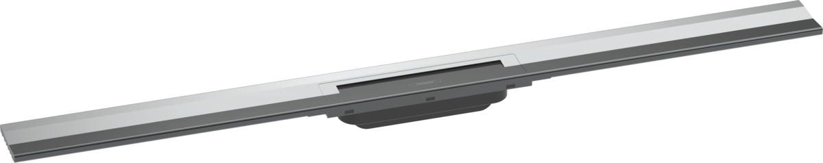 Finish set shower drain 1000 cuttable for wall mounting