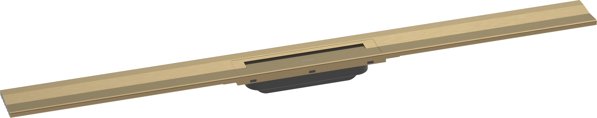 Finish set shower drain 1000 cuttable for wall mounting