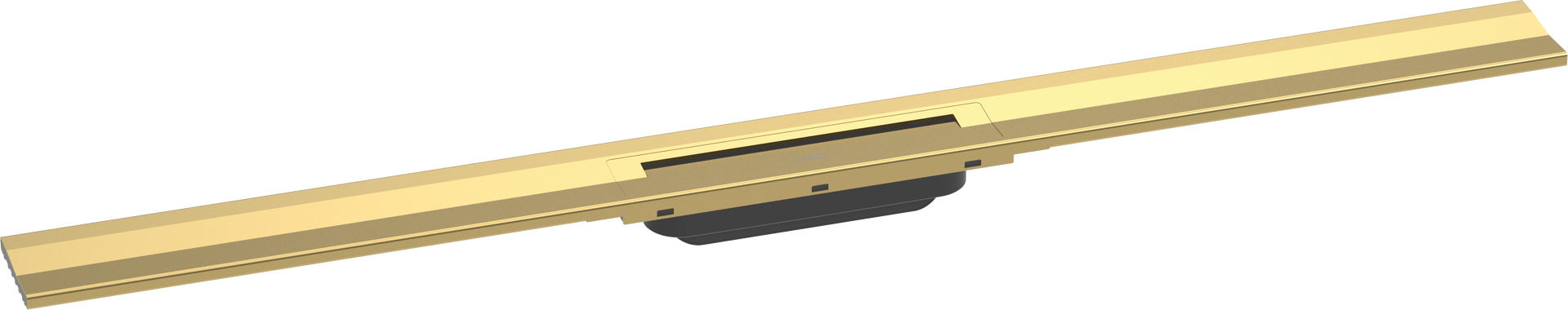 Finish set shower drain 1000 cuttable for wall mounting