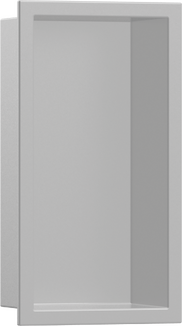 hansgrohe Accessories: XtraStoris Rock, Recessed waste bin with