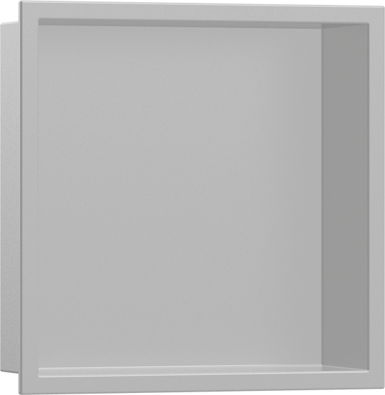 Hansgrohe XtraStoris Original - Niche murale avec cadre, 300 x 150 x 70 mm, gris béton 56092380