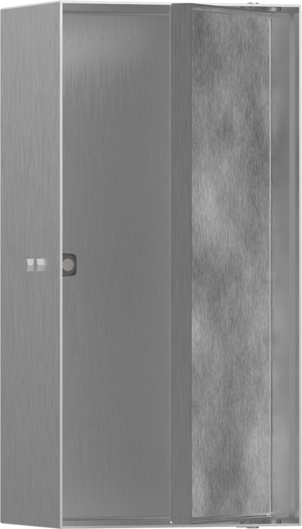 Wall Niche with Tileable Door 12"x 6"x 4"