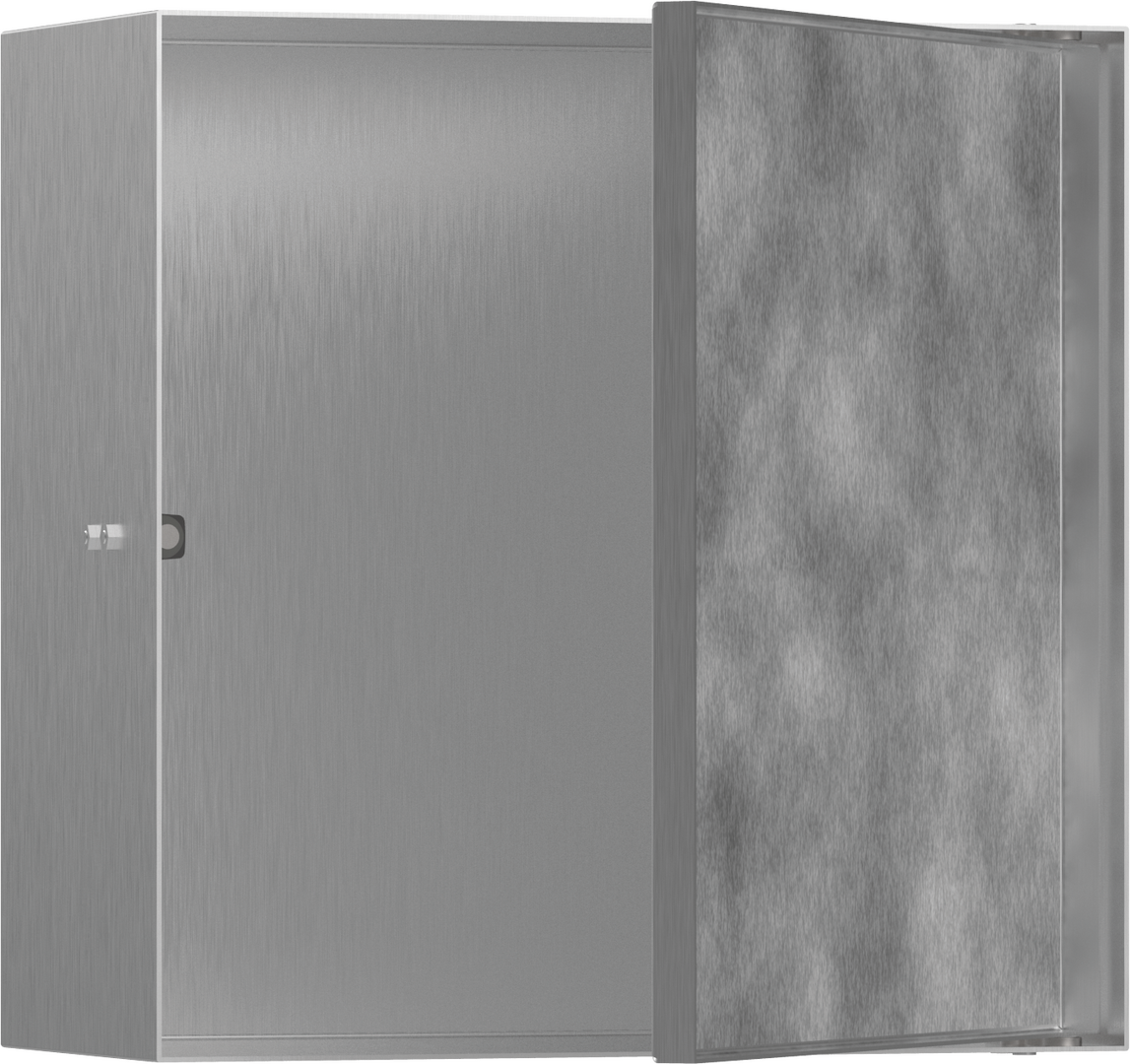 Wall niche with tileable door 300/300/140