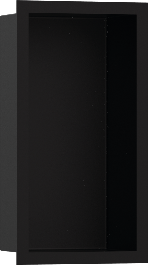 Настенный короб с дизайнерской рамой 300/150/100 в поверхности "матовый черный"