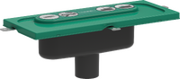 Base set for finish sets for vertical installation Base set for finish sets for vertical installation