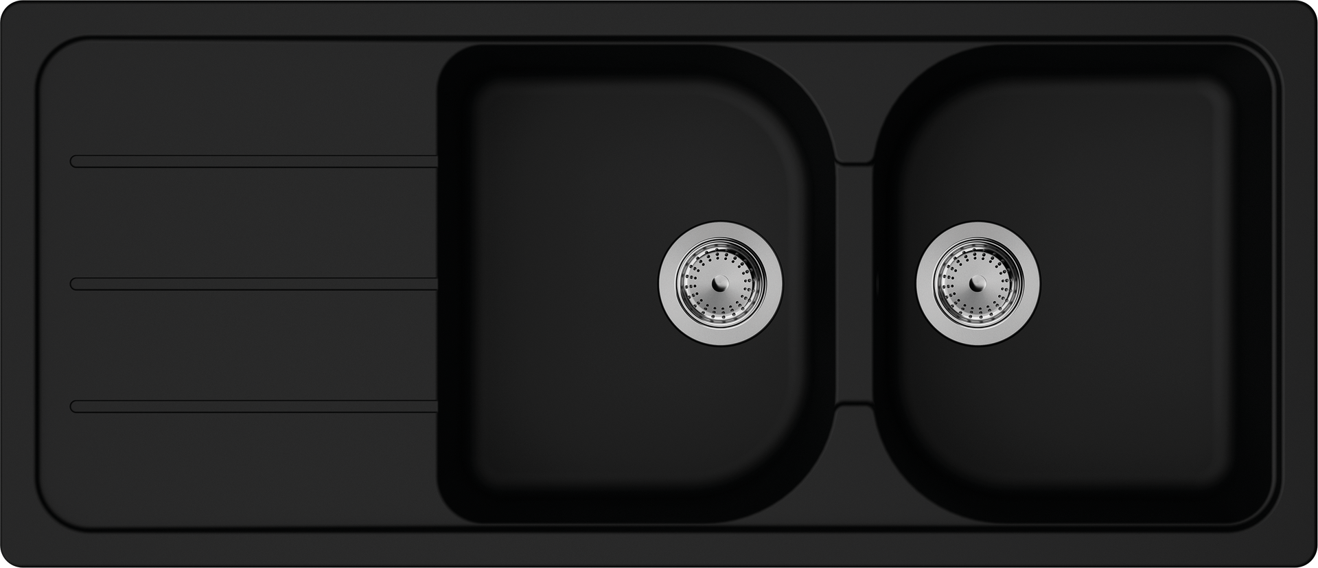 S520-F735 Built-in sink with automatic waste set