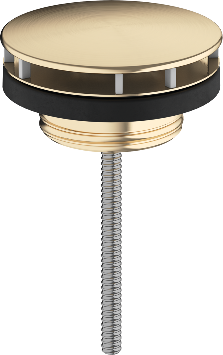 Waste set non-closing for wash basins