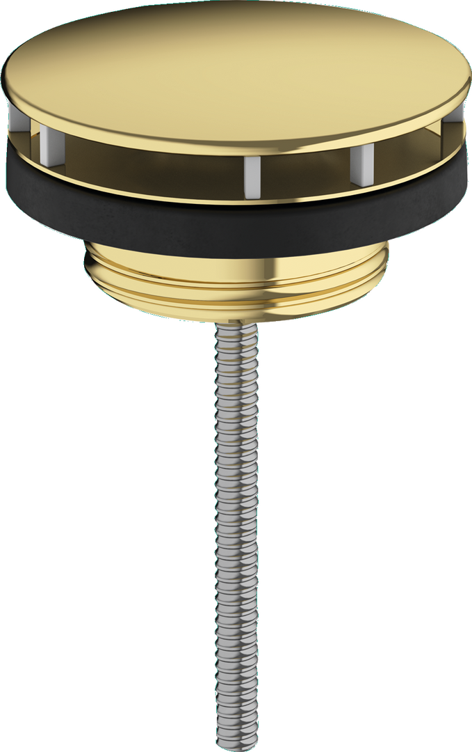 Waste set non-closing for wash basins