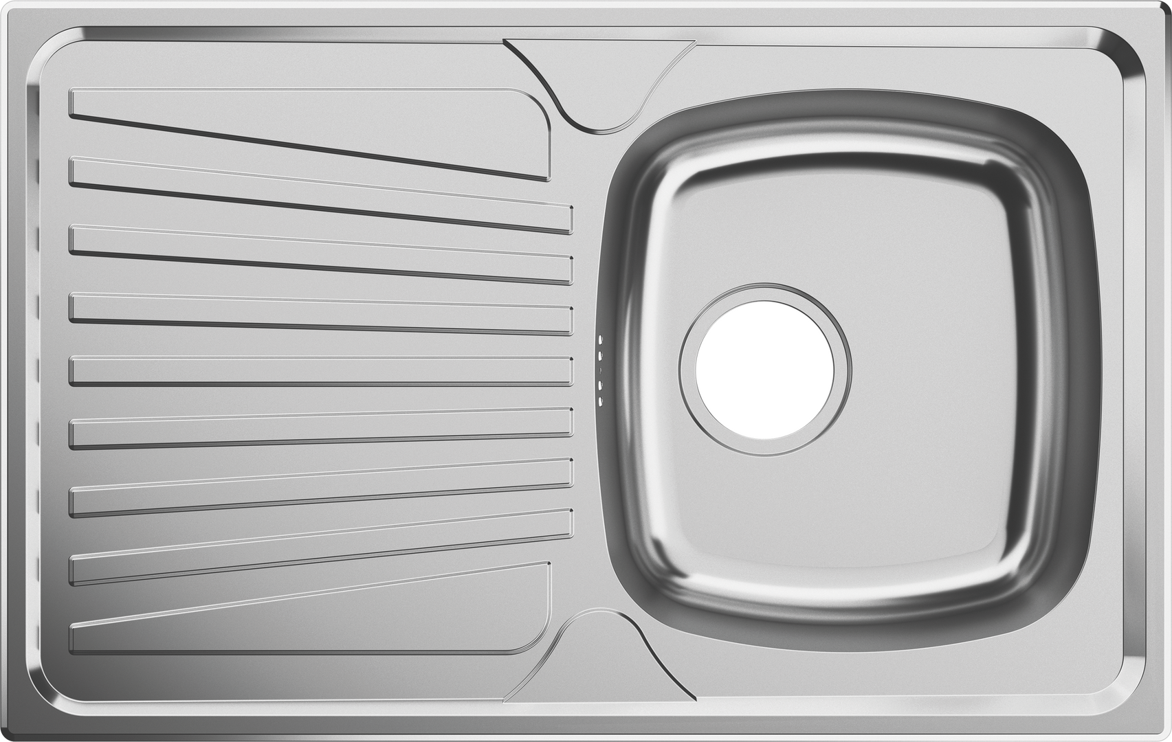 S210-F340 A encastrer avec système de vidange manuel