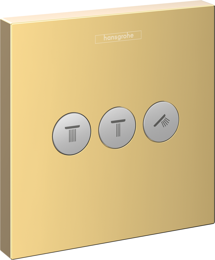 Set esterno ad incasso per 3 utenze