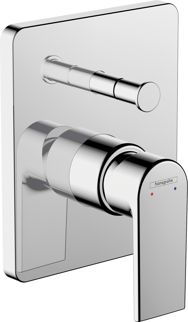 Single lever bath mixer for concealed installation