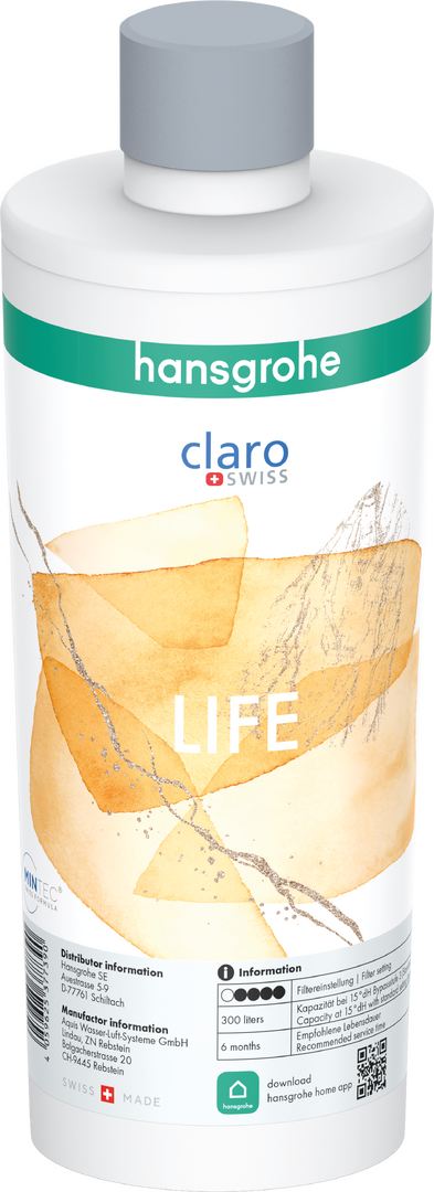 Filterpatron med mineralisering