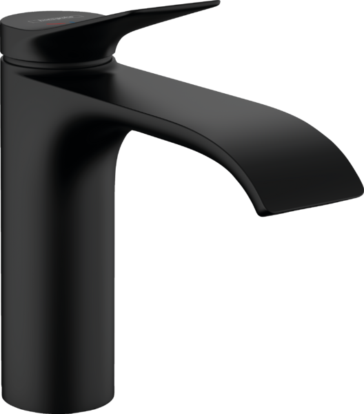 Einhebel-Waschtischmischer 110 CoolStart ohne Ablaufgarnitur Mattschwarz