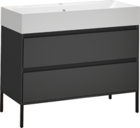 柜体1000 x 500 mm，搭配一体盆