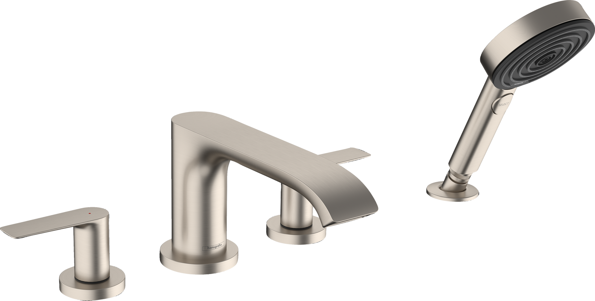 4-Hole Roman Tub Set Trim with 1.75 GPM Handshower