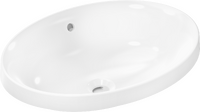 Above counter basin 550/400 without tap hole with overflow