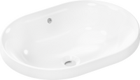 Above counter basin 550/400 without tap hole with overflow