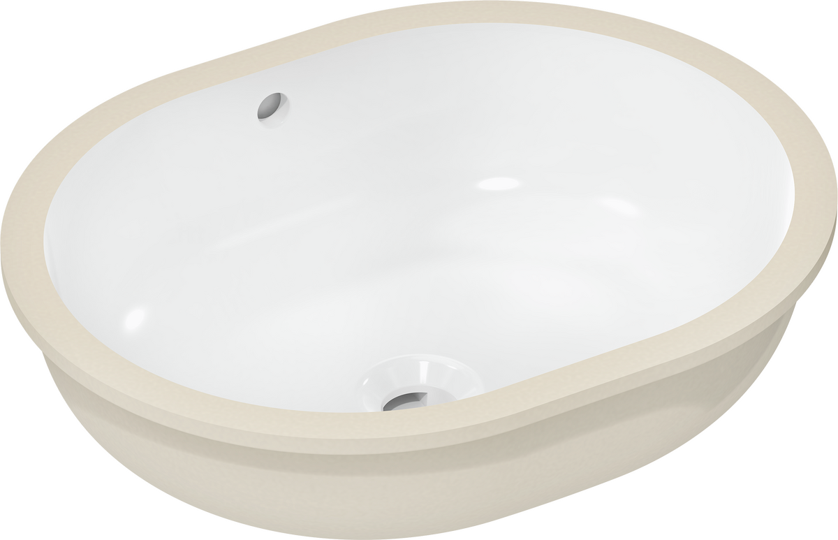 hansgrohe Washbasins: Xuniva U, Wash bowl 550/400 without tap hole 