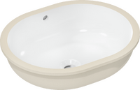 Unterbauwaschtisch 450/350 ohne Hahnloch mit Überlauf