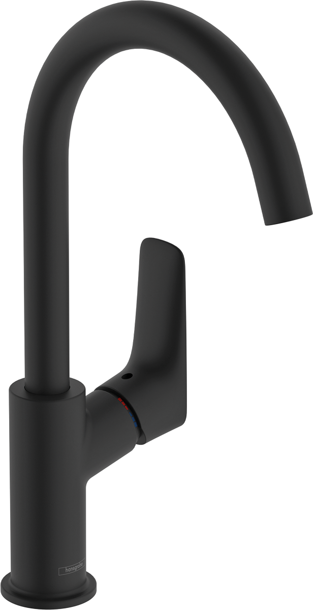 Mezclador monomando de lavabo 210 con caño giratorio y sin vaciador automático