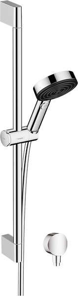 Shower set 105 3jet Relaxation with shower bar 65 cm and wall outlet