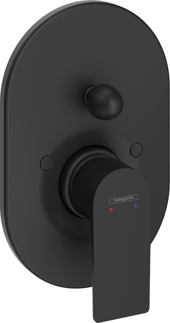 Single lever bath mixer for concealed installation