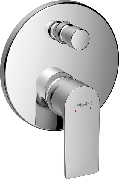 Set de finition pour mitigeur thermostatique encastré avec 2 fonctions