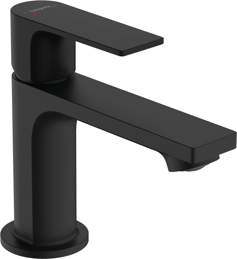 Single lever basin mixer 80 with push-open waste set 2 ticks