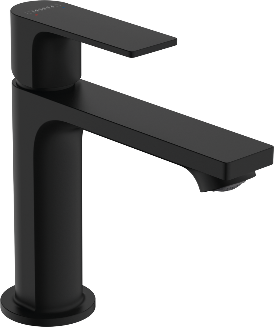 Single lever basin mixer 110 with push-open waste set 2 ticks