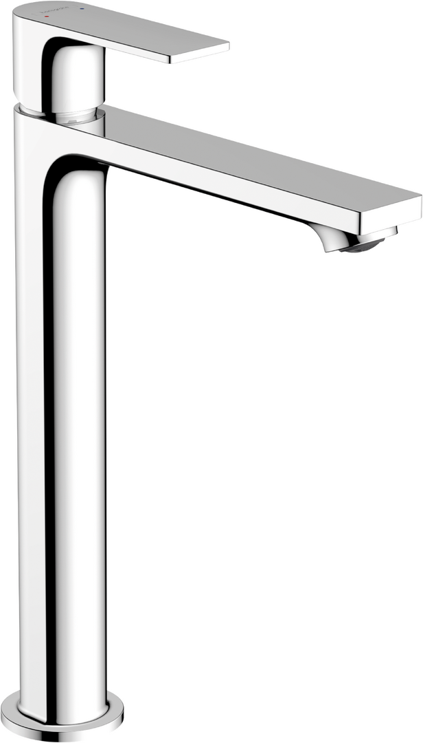 Single lever basin mixer 240 for wash bowls with push-open waste set