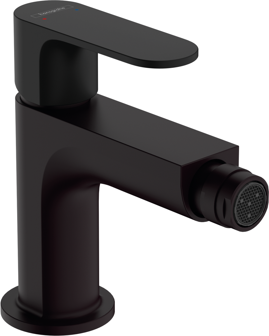 1-grepps bidéblandare med lyftventil i metall