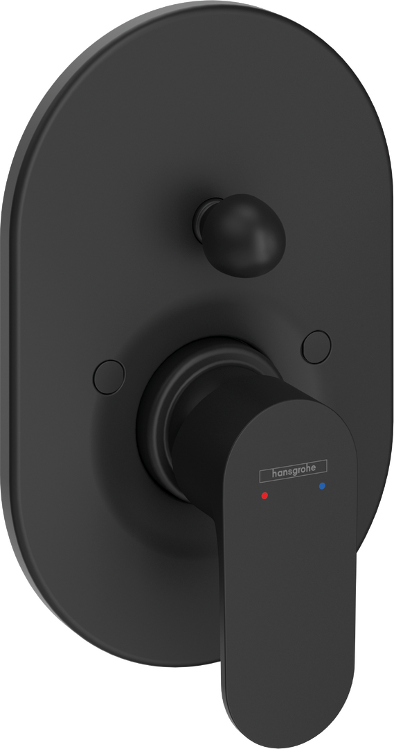 Single lever bath mixer for concealed installation