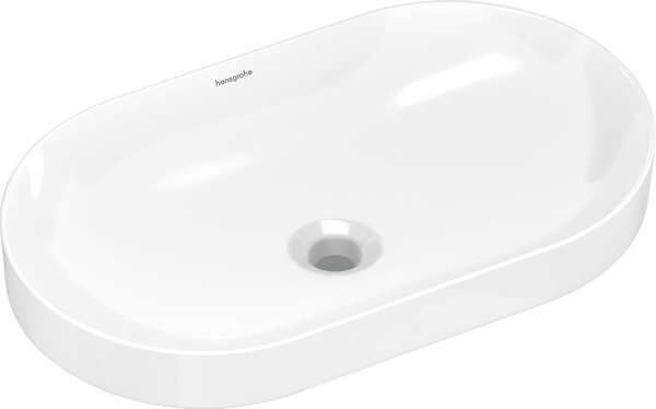 Wash bowl 675/395 without tap hole