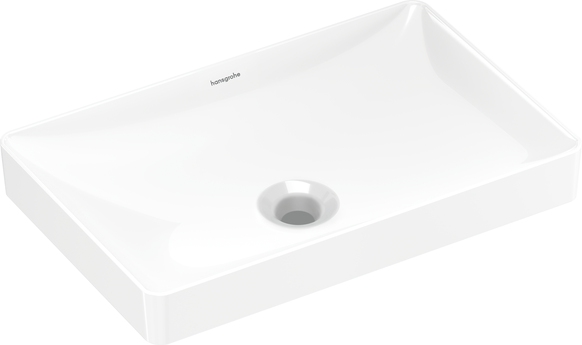 Wash bowl 600/390 without tap hole