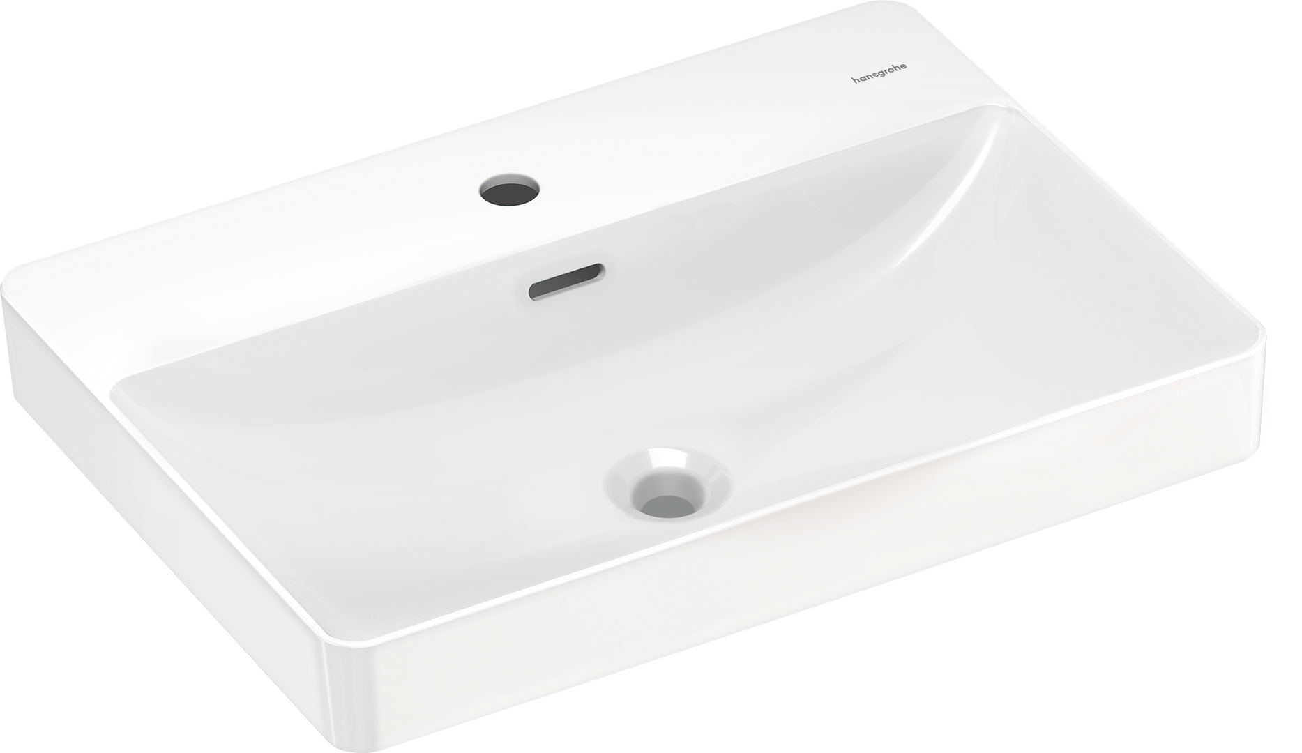 Wash bowl 600/440 with tap hole