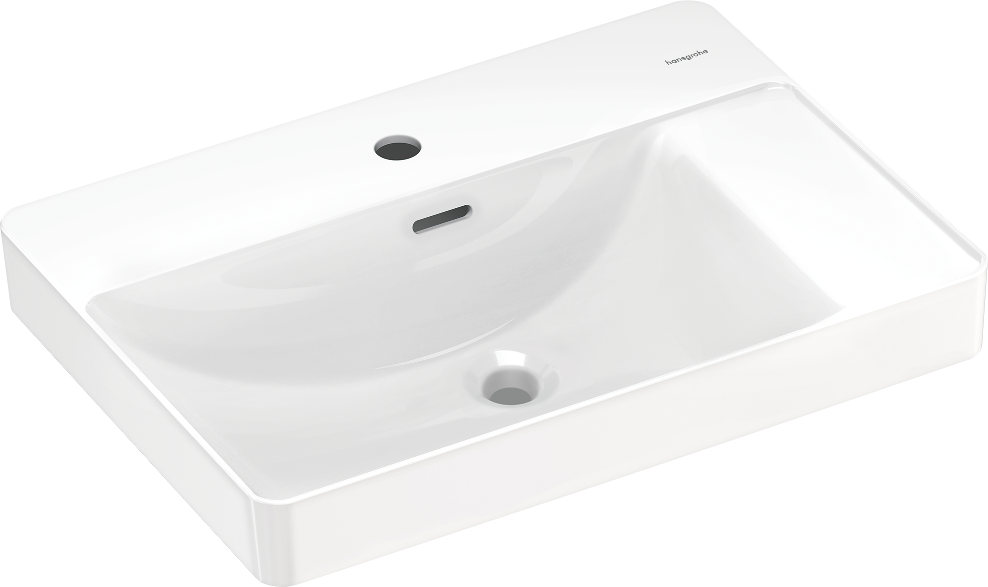 碗盆600 x 440，带龙头安装孔，带右侧置物平台