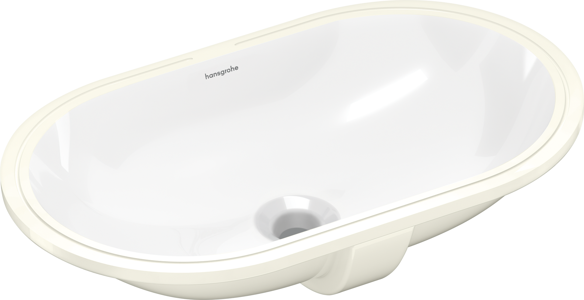 Under counter basin 600/350 without tap hole