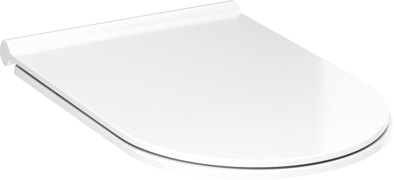 加长型明式坐便器缓降盖板