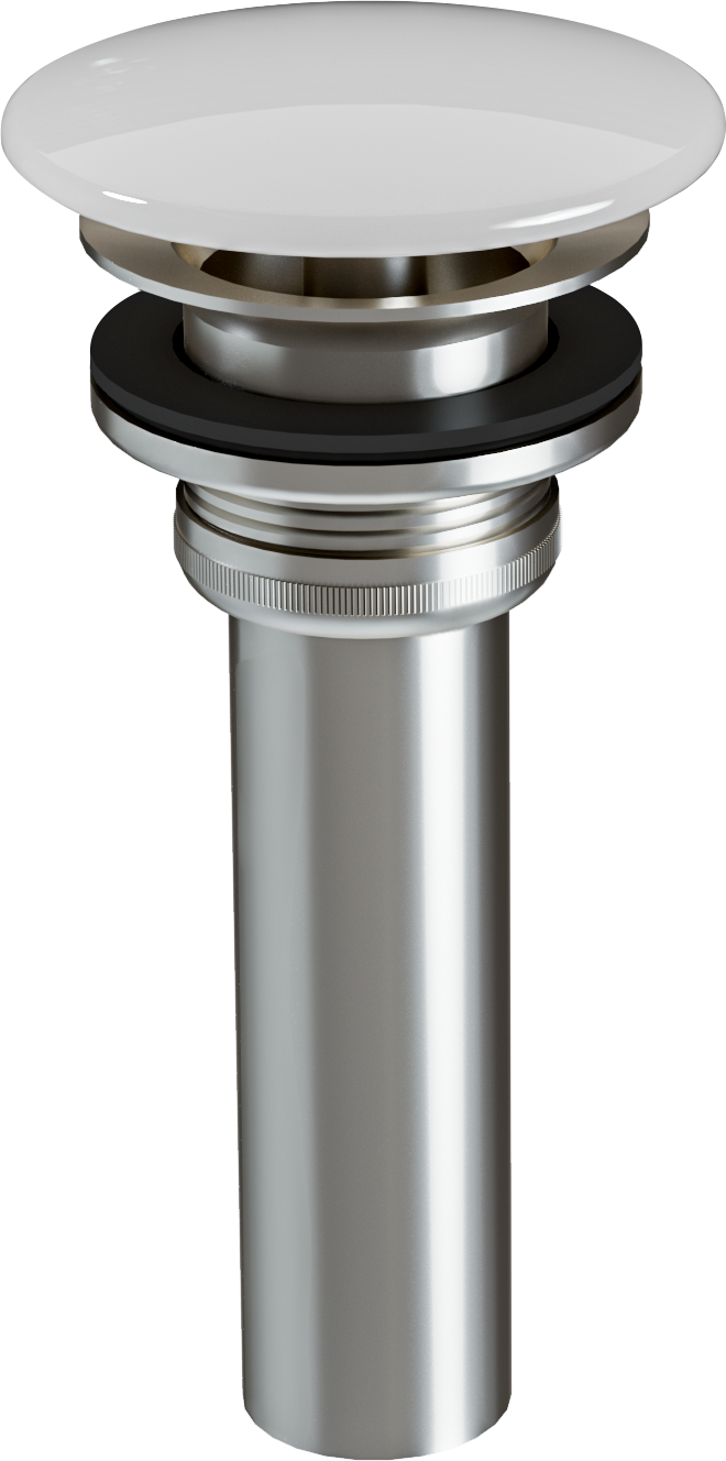 长流水型落水套件，带陶瓷盖