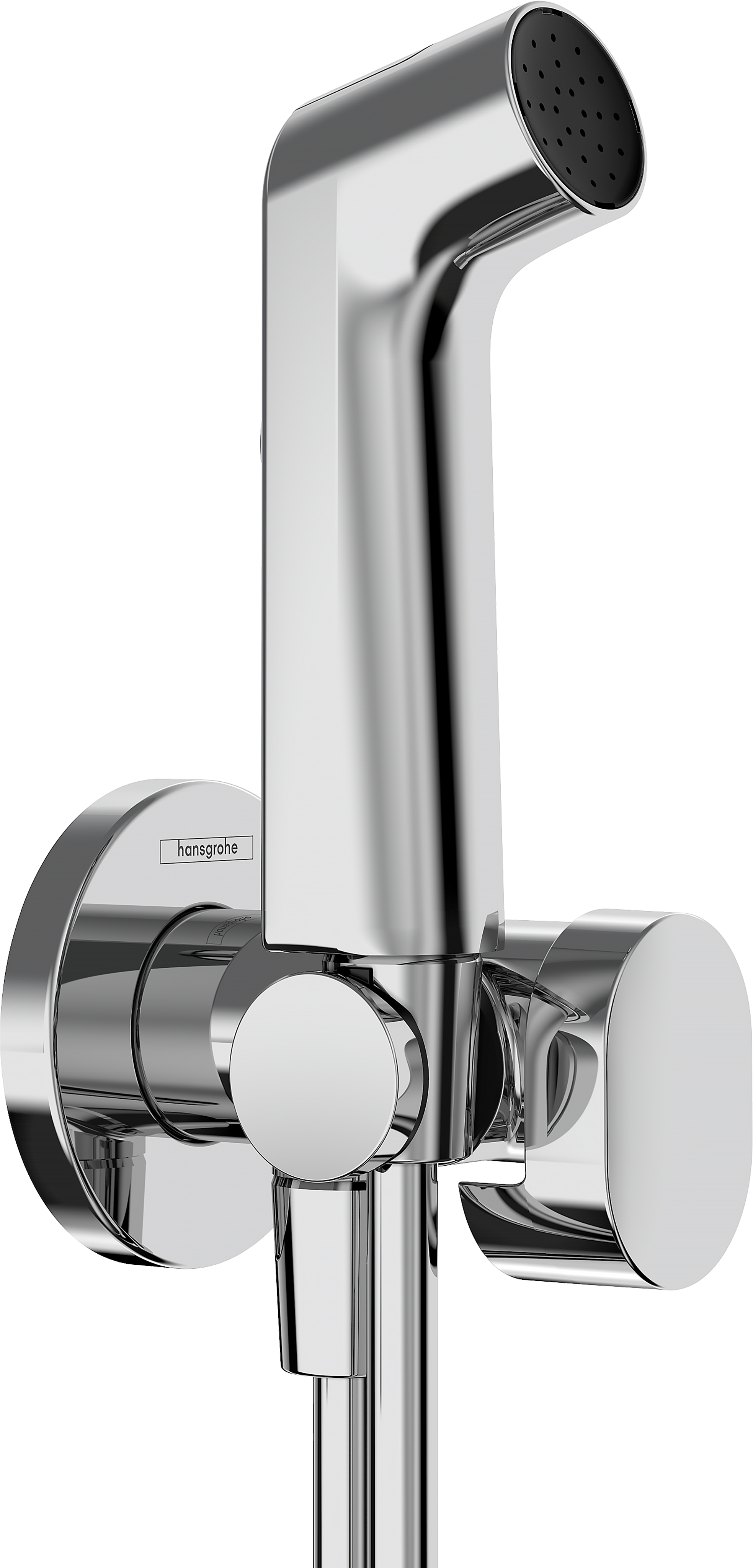 Bidette hand shower 1jet S EcoSmart for cold water with shower holder and shower hose 125 cm